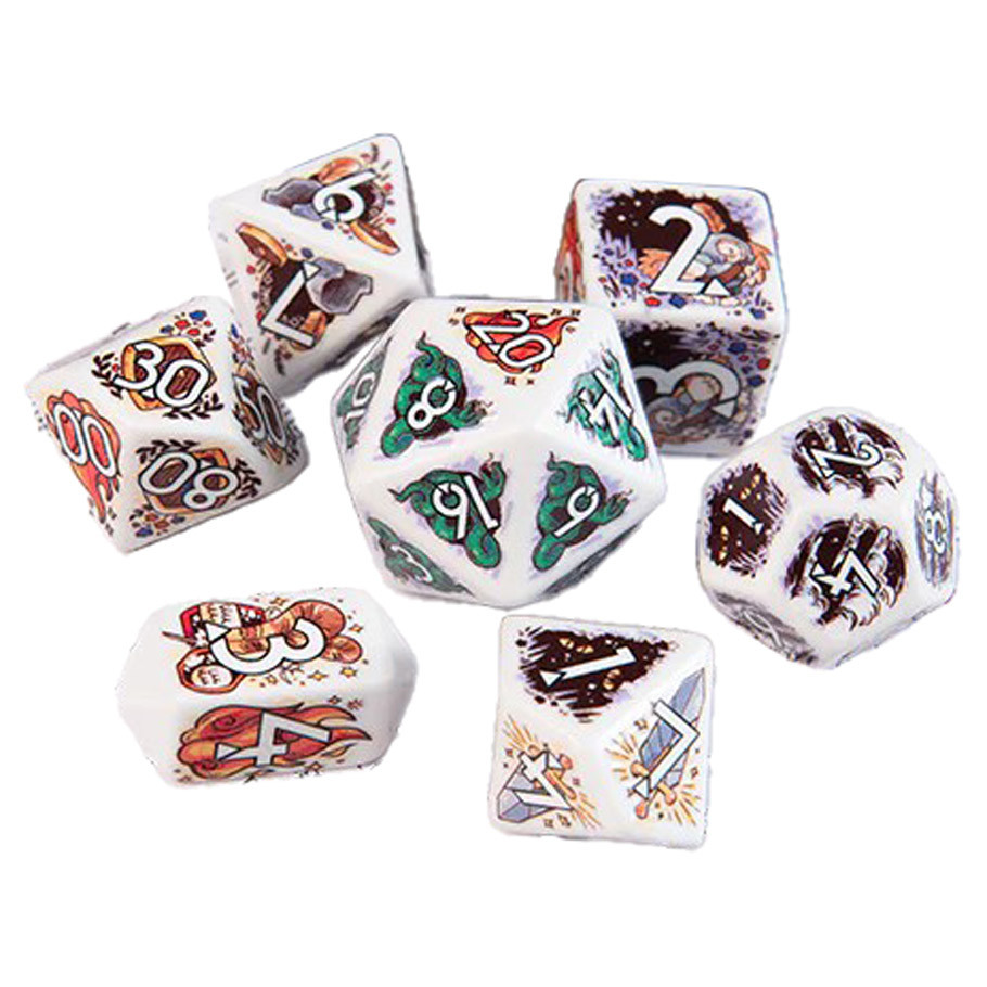 BOT004001 Humblewood Dice - Set of 7