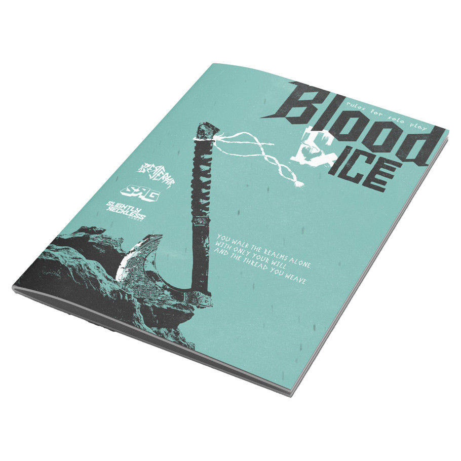SRG02004 Berserkr Blood & Ice Solo Rules Role Playing Game