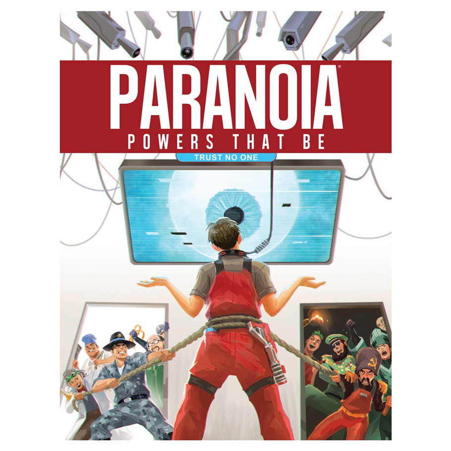 MGP15108 Paranoia Powers That Be Trust No One Role Playing Game