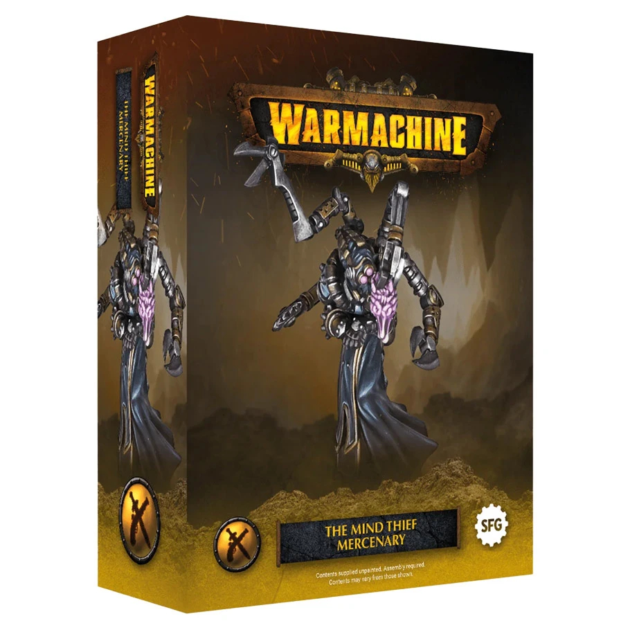 STESFIKMER526 Warmachine Mercenaries Mind Thief Miniatures Action Figures