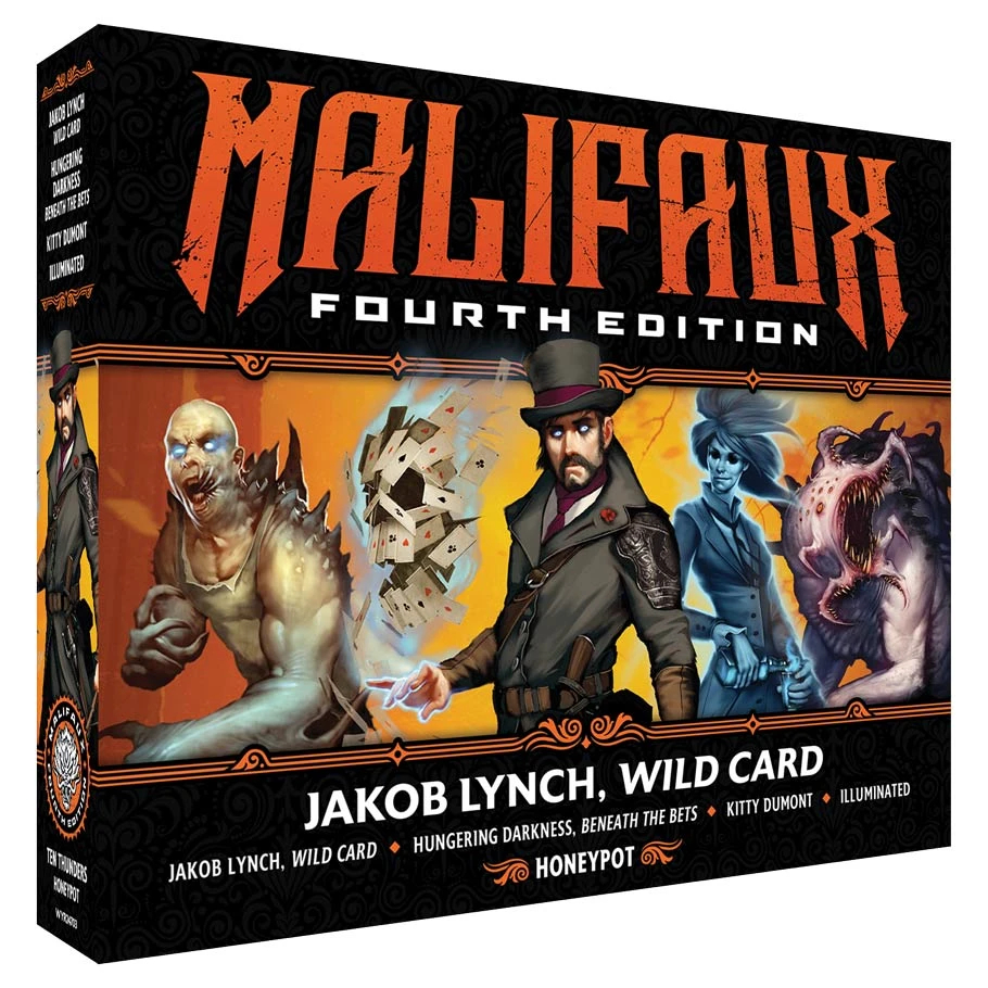 WYR24703 Malifaux 4th Edition Jakob Lynch Wild Card Miniatures Action Figures
