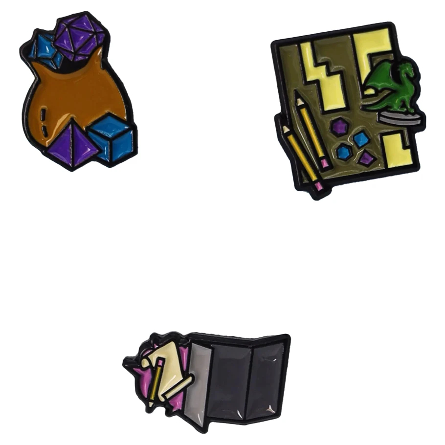 FBG3338 Mini Pins Dungeon Master Pack