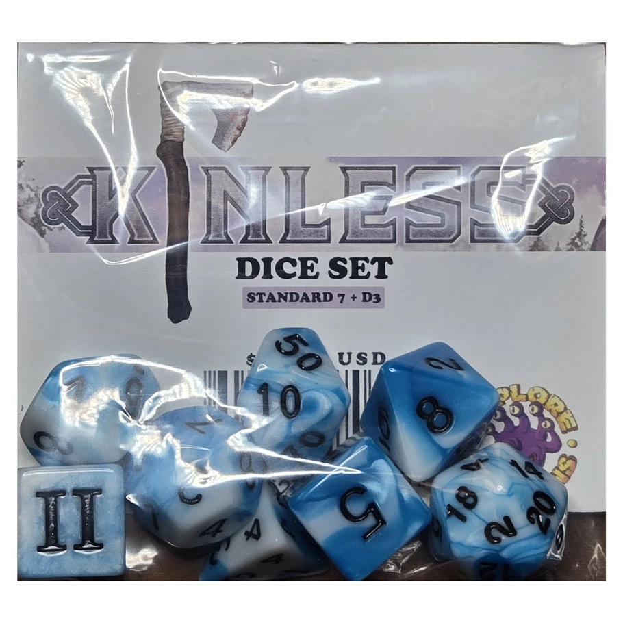 EXD1006 8-Set Mork Borg Kinless Dice Game - Set of 8