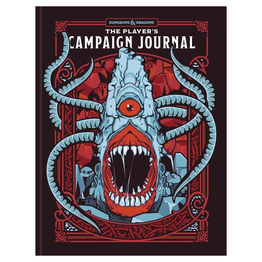 RAN34321 Dungeons & Dragons Players Campaign Journal Book
