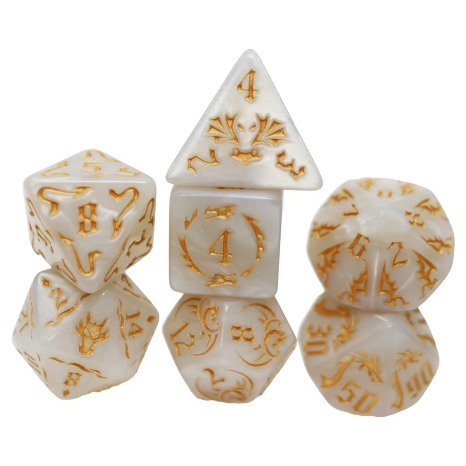 FBG2651 Drakes Flight Spirit Dice Game - Set of 7