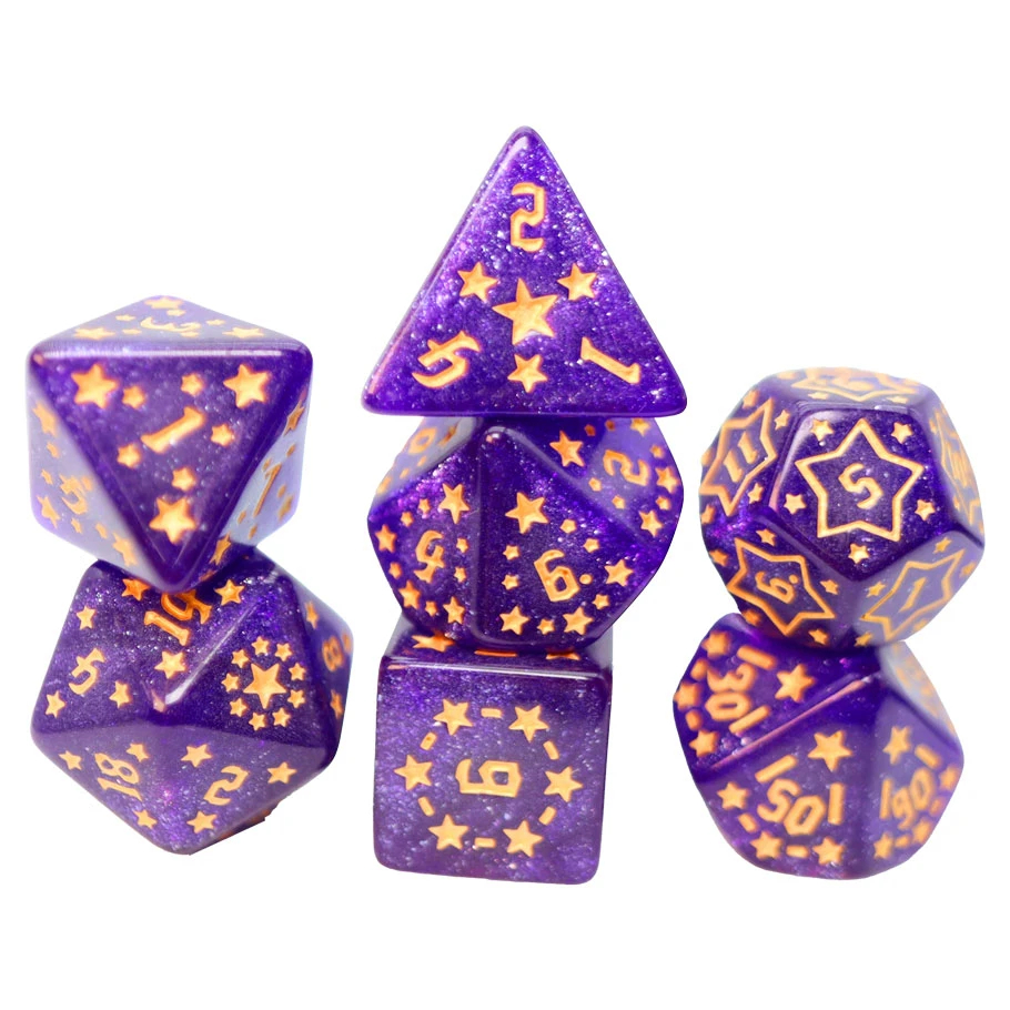 FBG2689 7-Set Shooting Stars - Xenon Dice