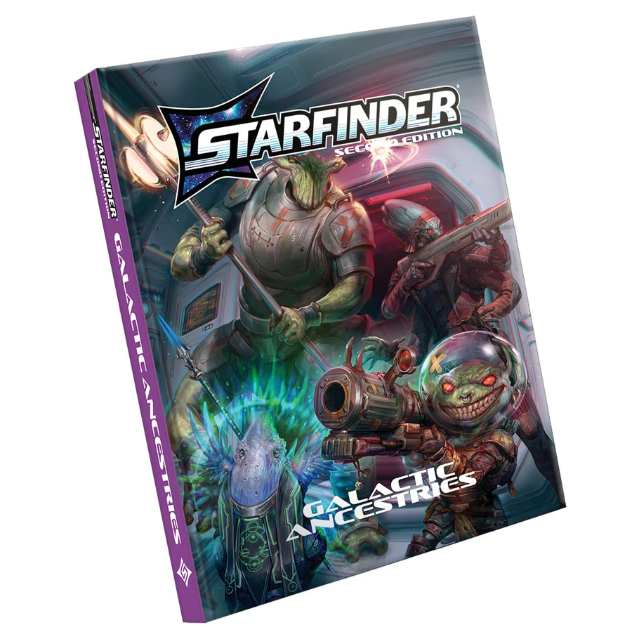 PZO22005-PE Starfinder 2E Galactic Ancestries Player Edition Role Playing Game