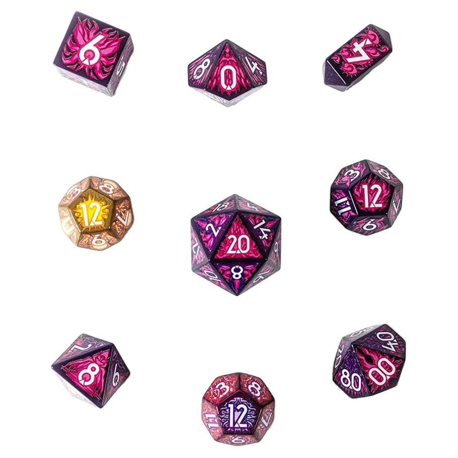 BOT005003 Daggerheart-Warlock Dice Game - Set of 9