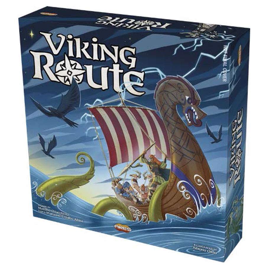 AREARTG025 Viking Route Board Game