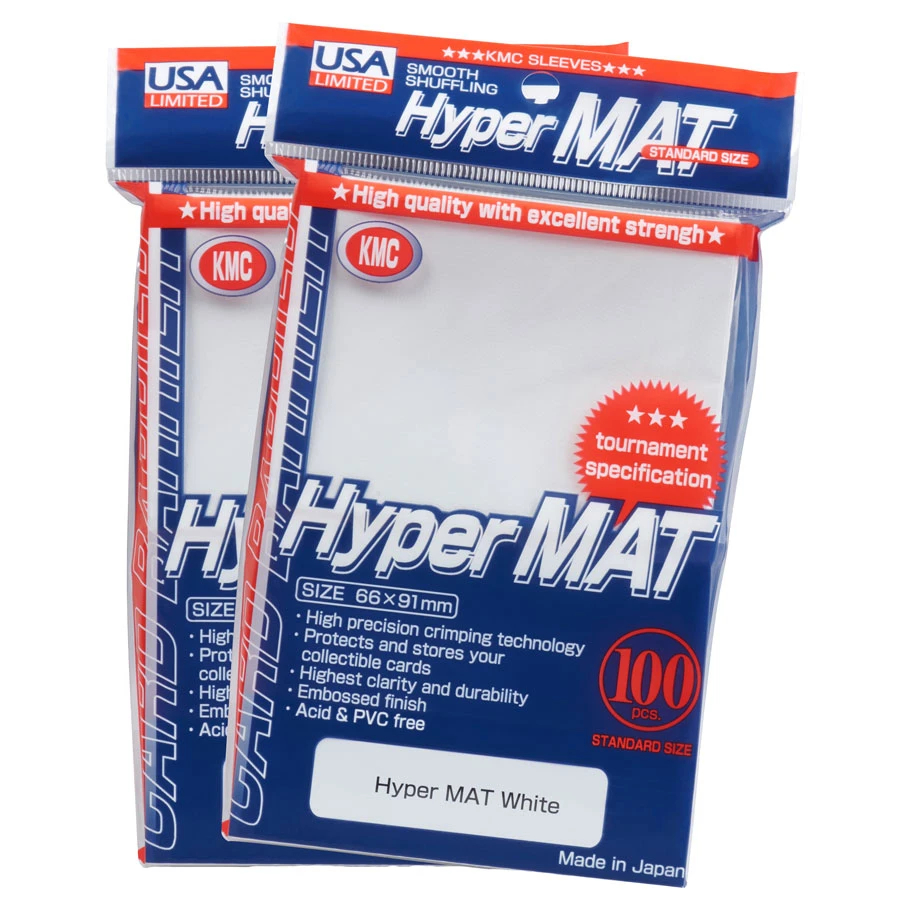 KMCHM2055 Deck Protector-Hyper Mat, White - 100 Piece