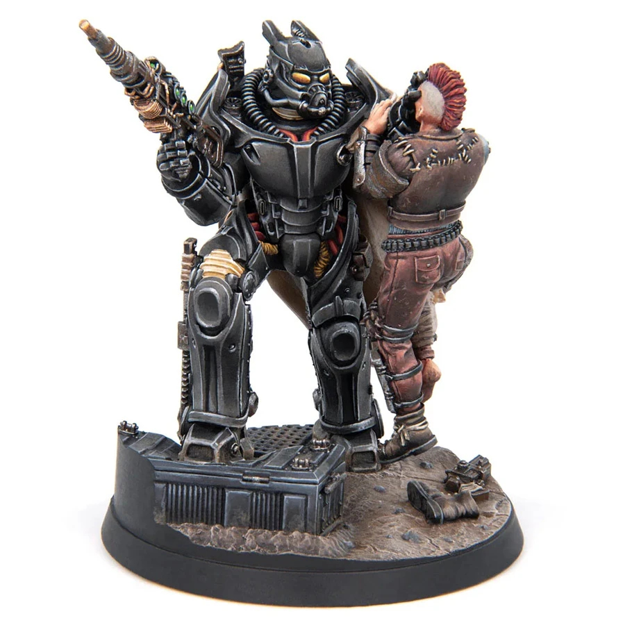 MUH1620144 Fallout - Miniatures The Black Devil Miniature Figure