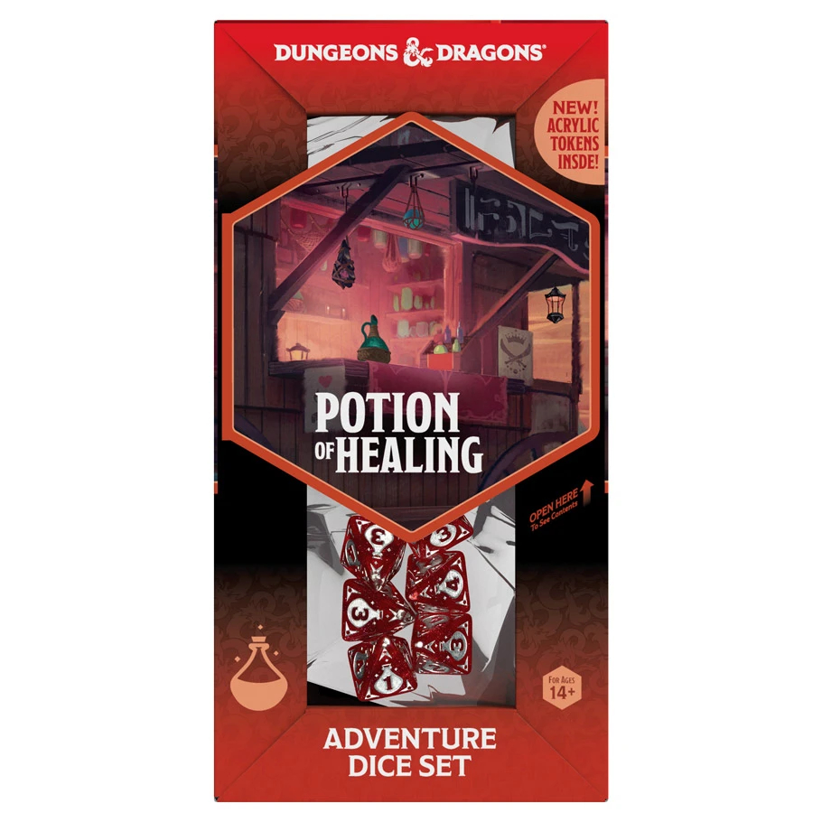 SDZ200230 D&D - Adventure Dice Potion of Healing