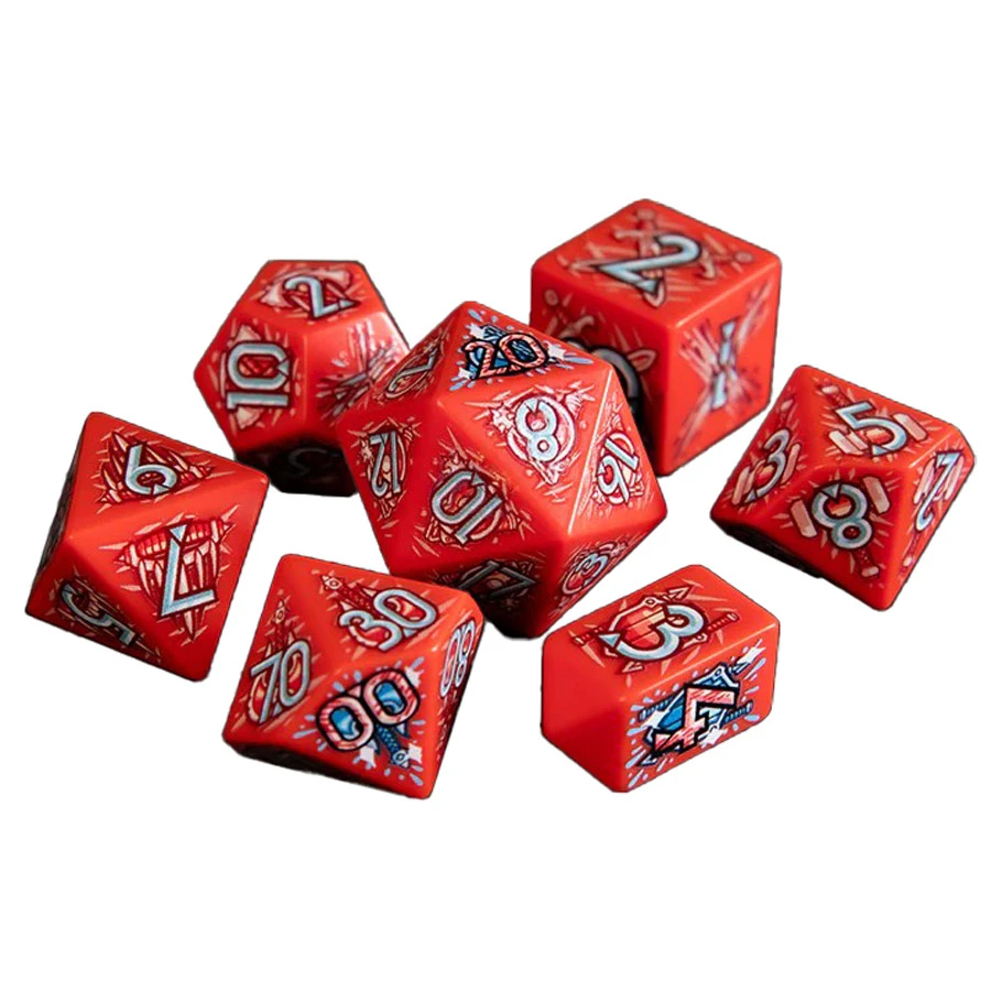 BOT001012 7-Set - Melee Militia Dice