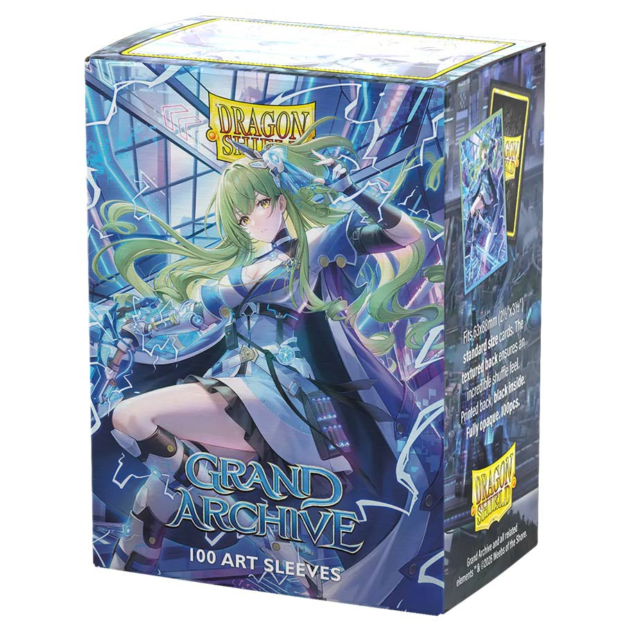 ATM16186 Deck Protector-Art-Dual Matte-Grand Archive-Lorraine, Arclight Saber Card Accessories - 100 Piece