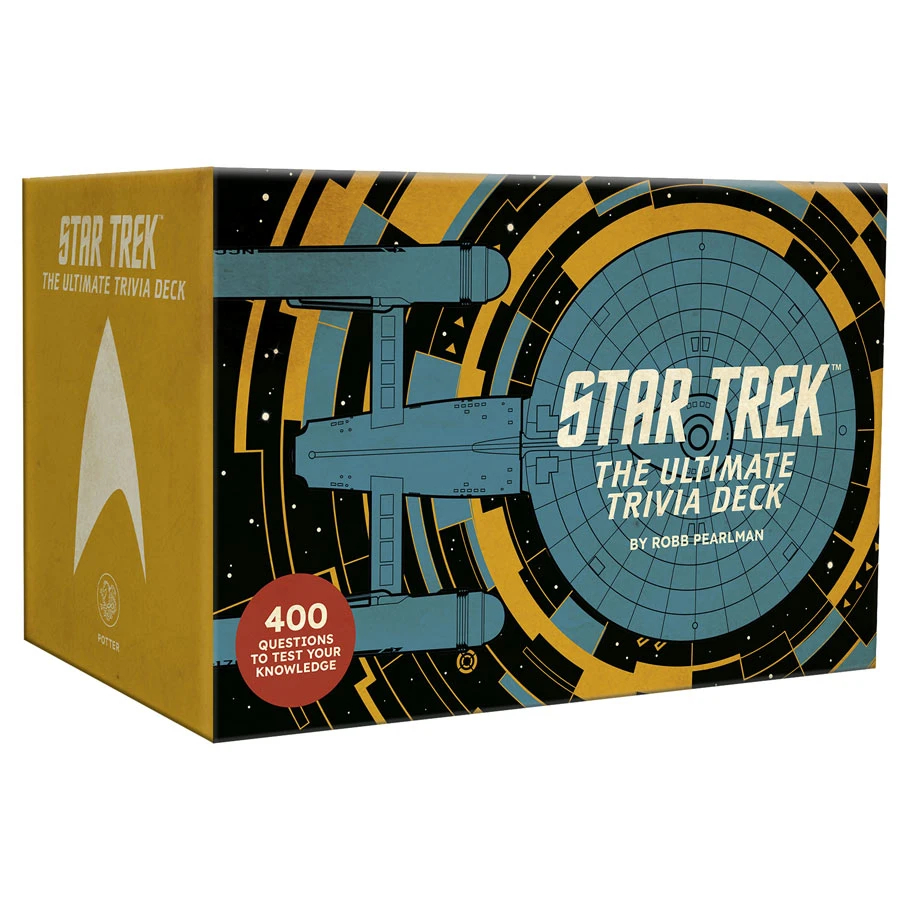 RAN34307 Star Trek - The Ultimate Trivia Deck Card Game