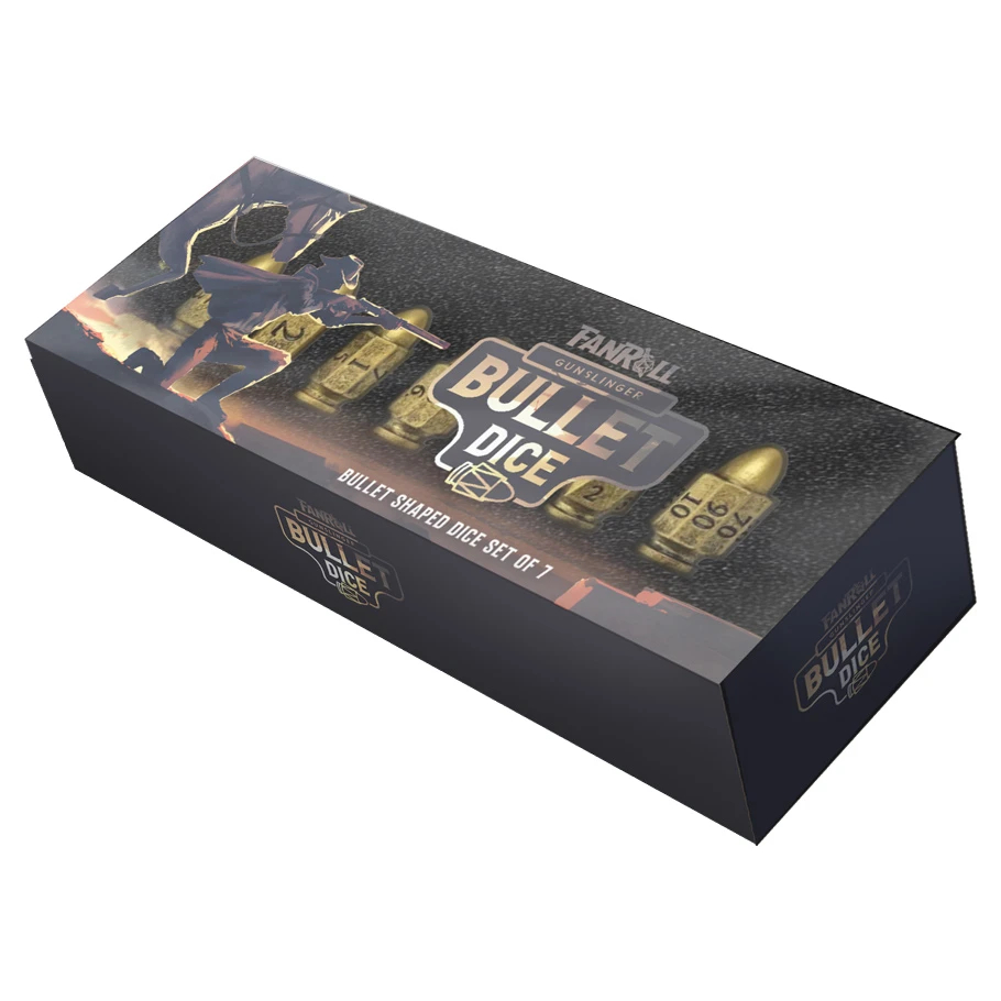 LIC10941 7-Set - Resin Gunslinger Dice