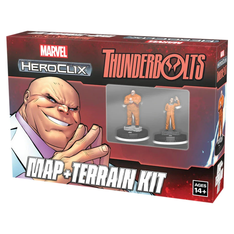 WZK85102 Marvel - HeroClix Thunderbolts Map & Terrain Kit