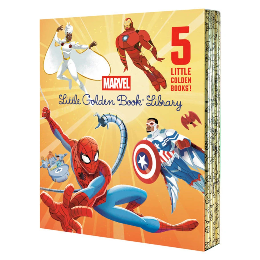 RAN48208 Marvel - Little Golden Library Book