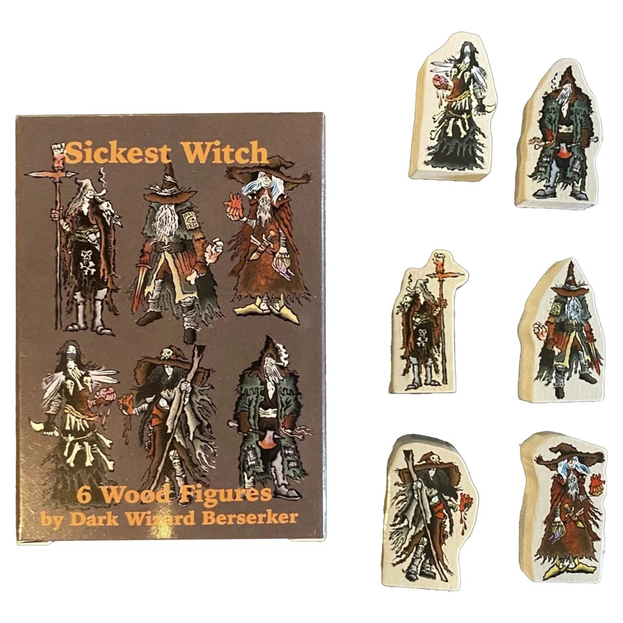 SBXMT003 Small Party Figurine Set - Sickest Witch