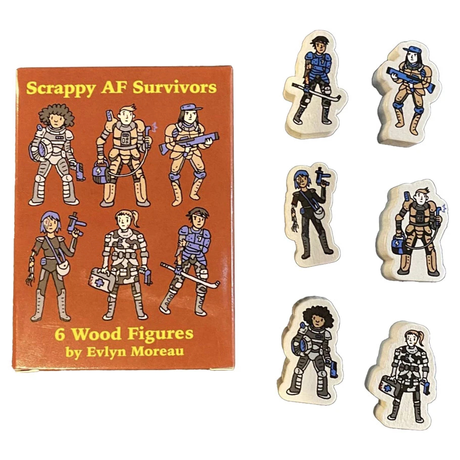 SBXMT005 Small Party Figurine Set - Scrappy AF Survivors