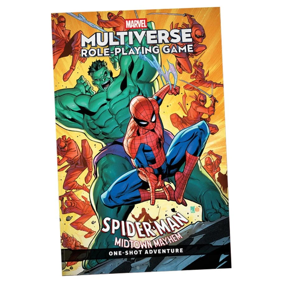 MVE71441  Multiverse RPG - Spider-Man Midtown Mayhem Book