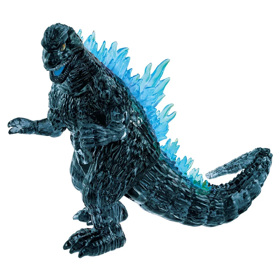 University Games UNV31332 Puzzle - 3D Crystal Blue Spine Godzilla