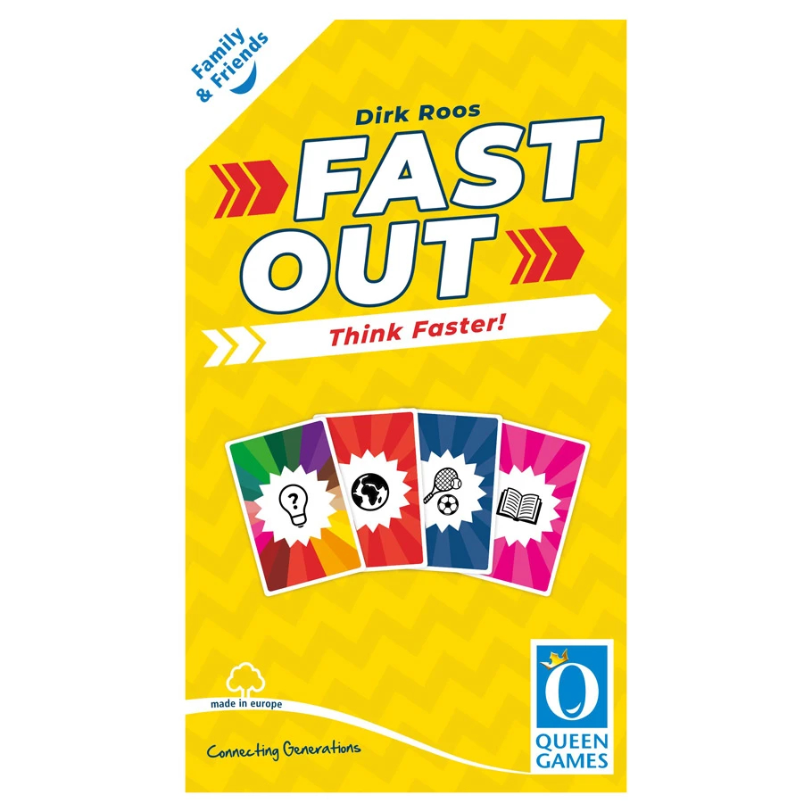 QNG11121 Fast Out Board Game