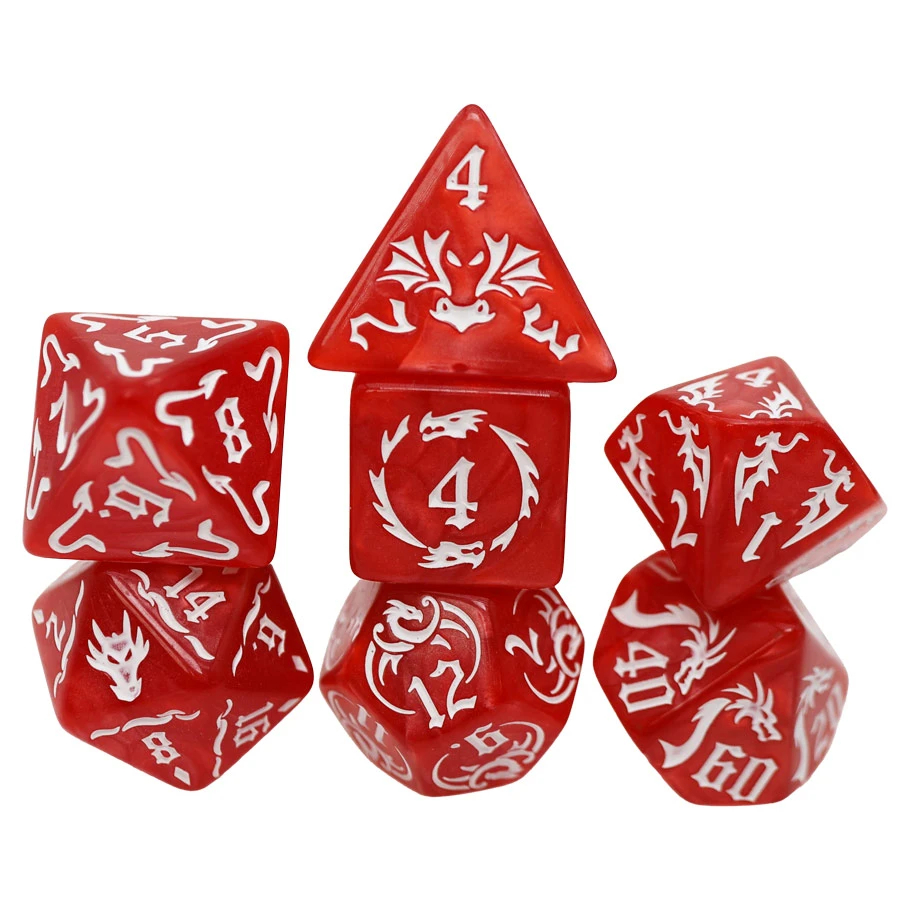 FBG2650 7-Set Drakes Flight - Inferno Dice