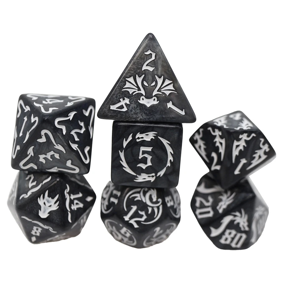 FBG2652 7-Set Drakes Flight - Nightmare Dice