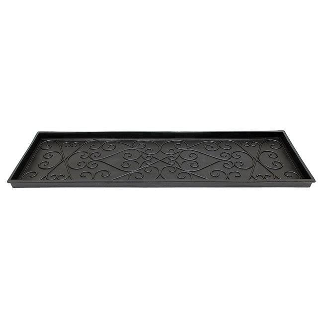 Mintueman-Achla  Scrollwork Rubber Boot Tray, Large