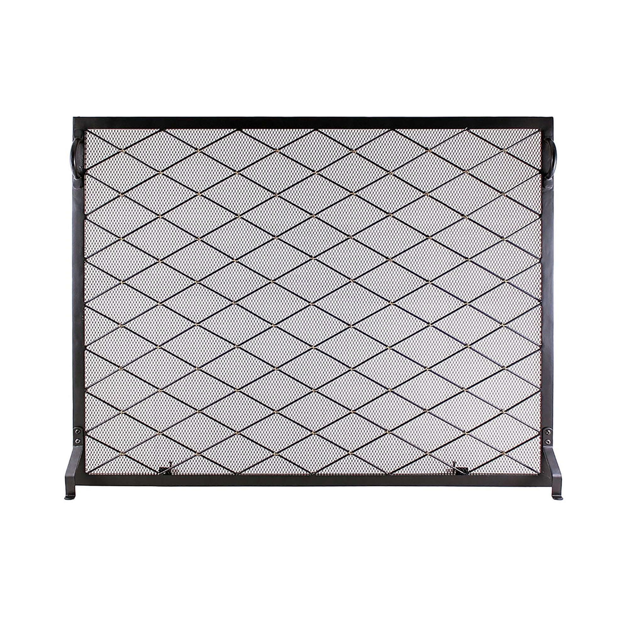 Picture of Minuteman SF-3830 38 x 30 in. Harlequin Flat Fireplace Screen