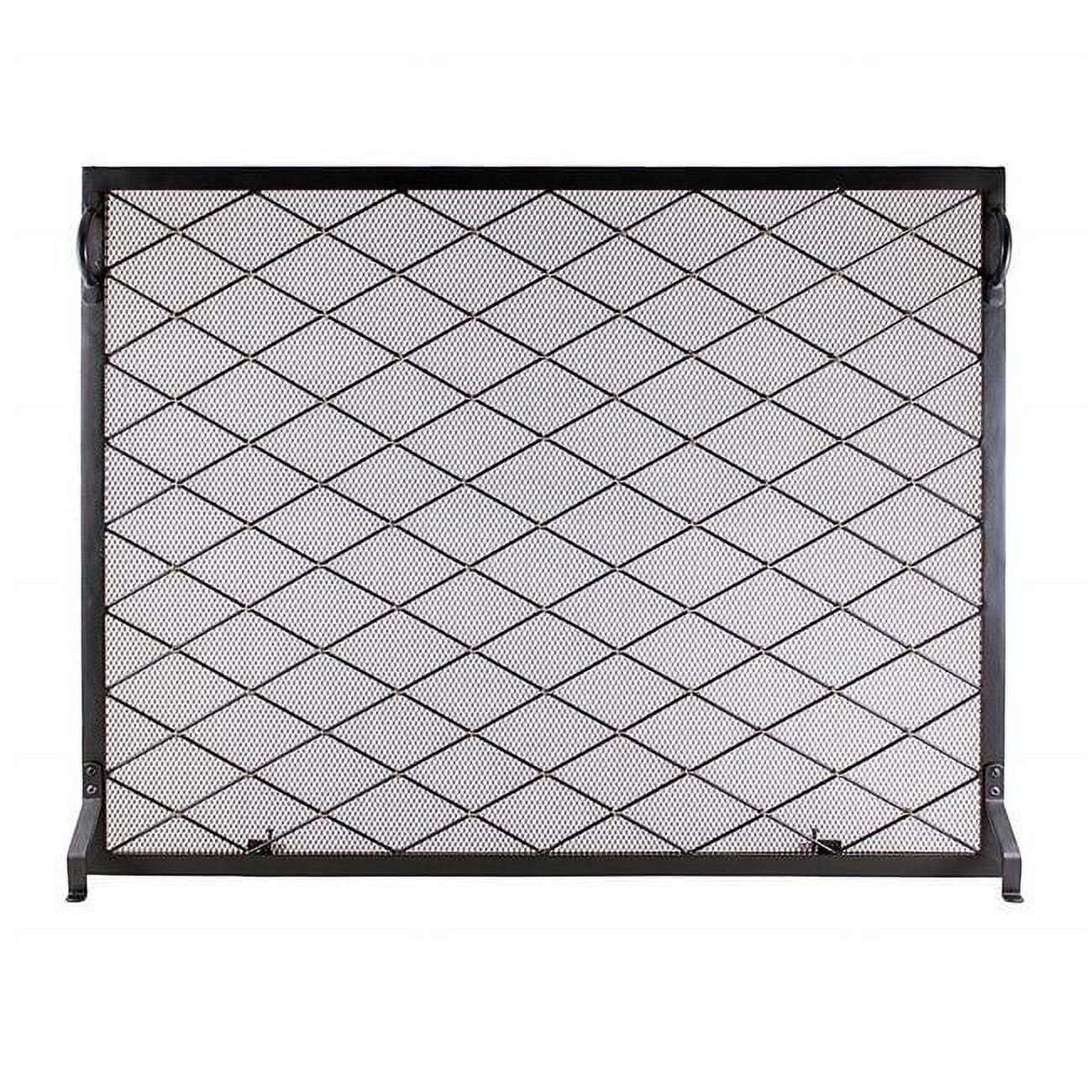 Picture of Minuteman SF-4433 44 x 33 in. Harlequin Flat Fireplace Screen