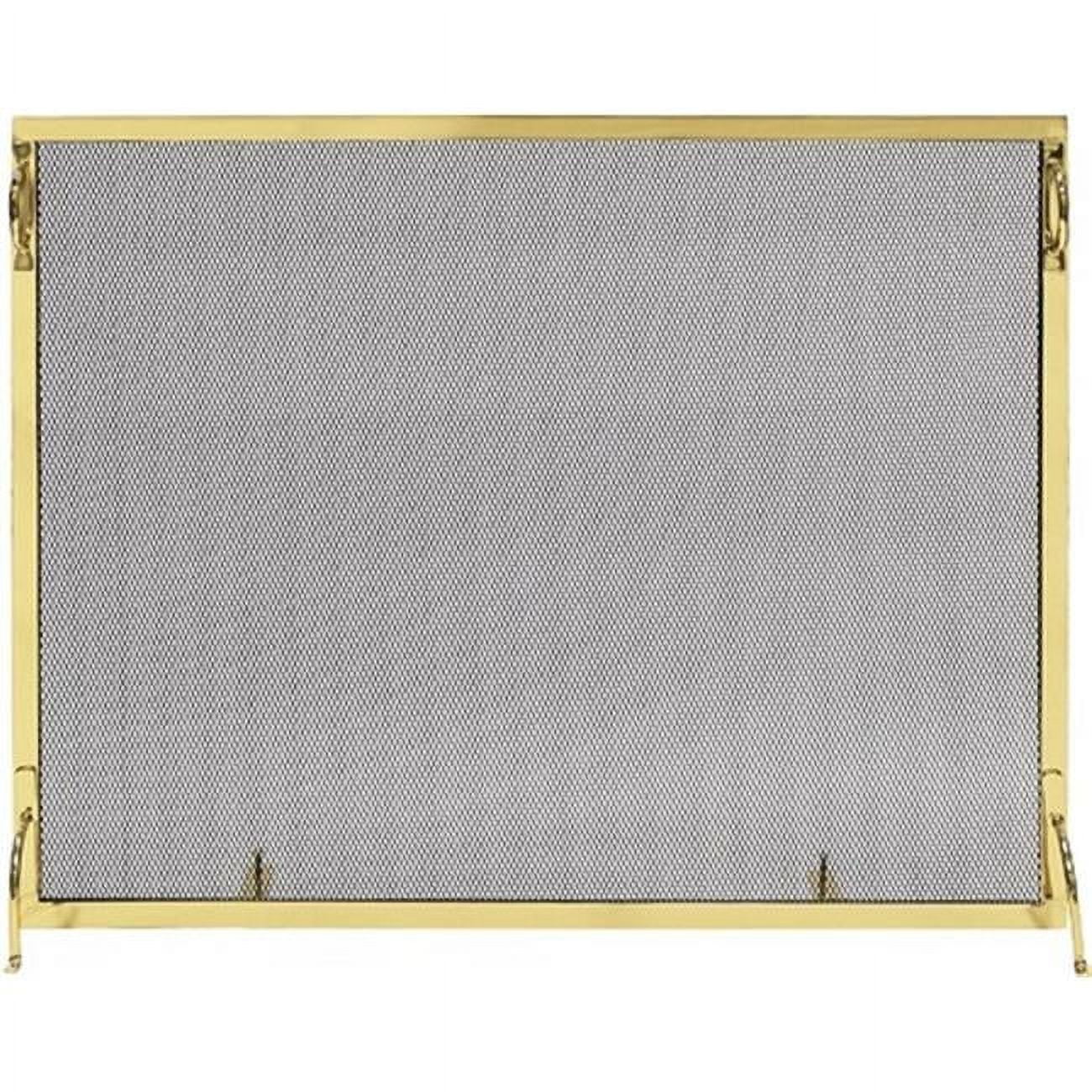Picture of Achla SSM-5036BR 36 x 50 in. Montreal Screen&#44; Polished Brass