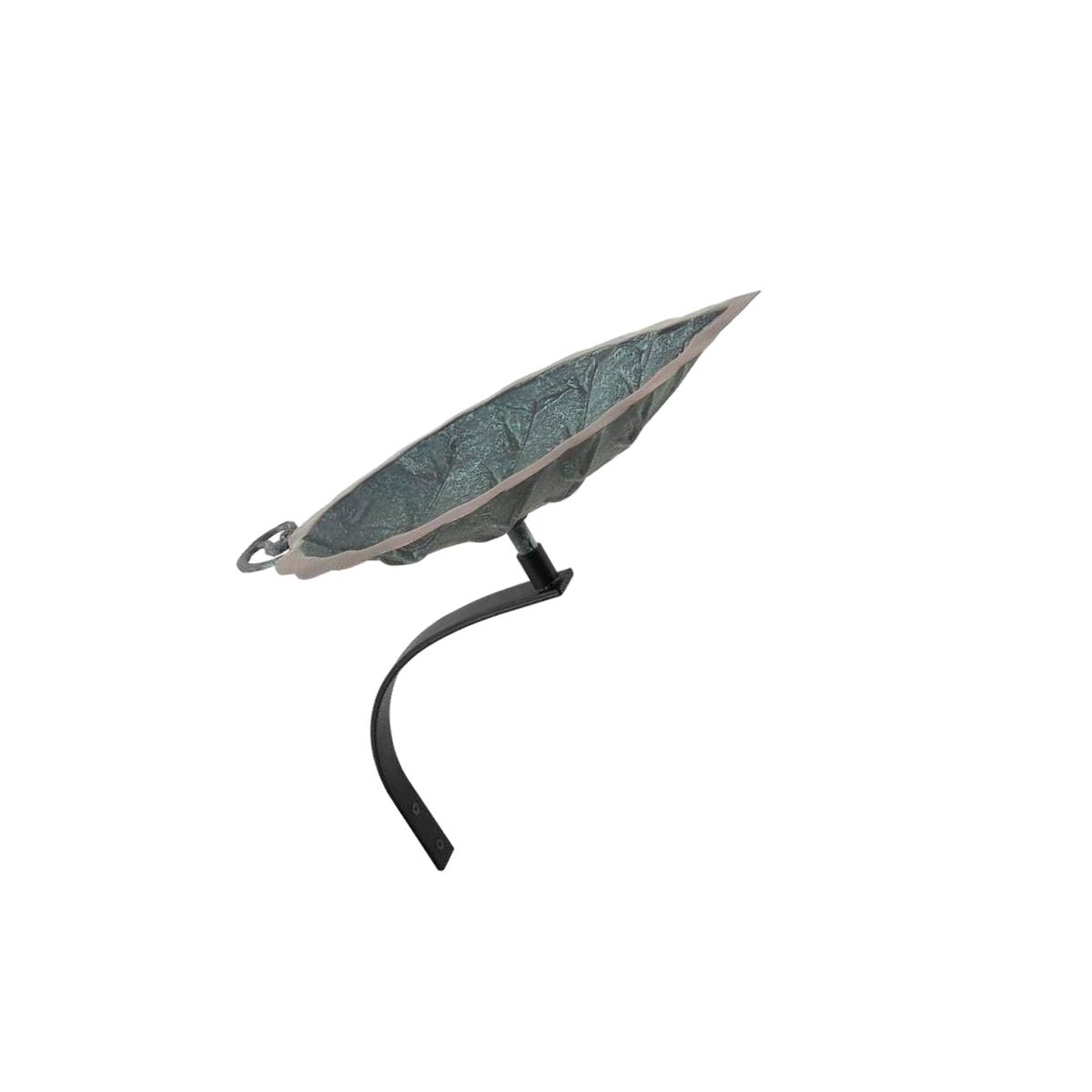 Picture of Achla BB-04-WM Aspen Leaf Birdbath with Wall Mount Bracket