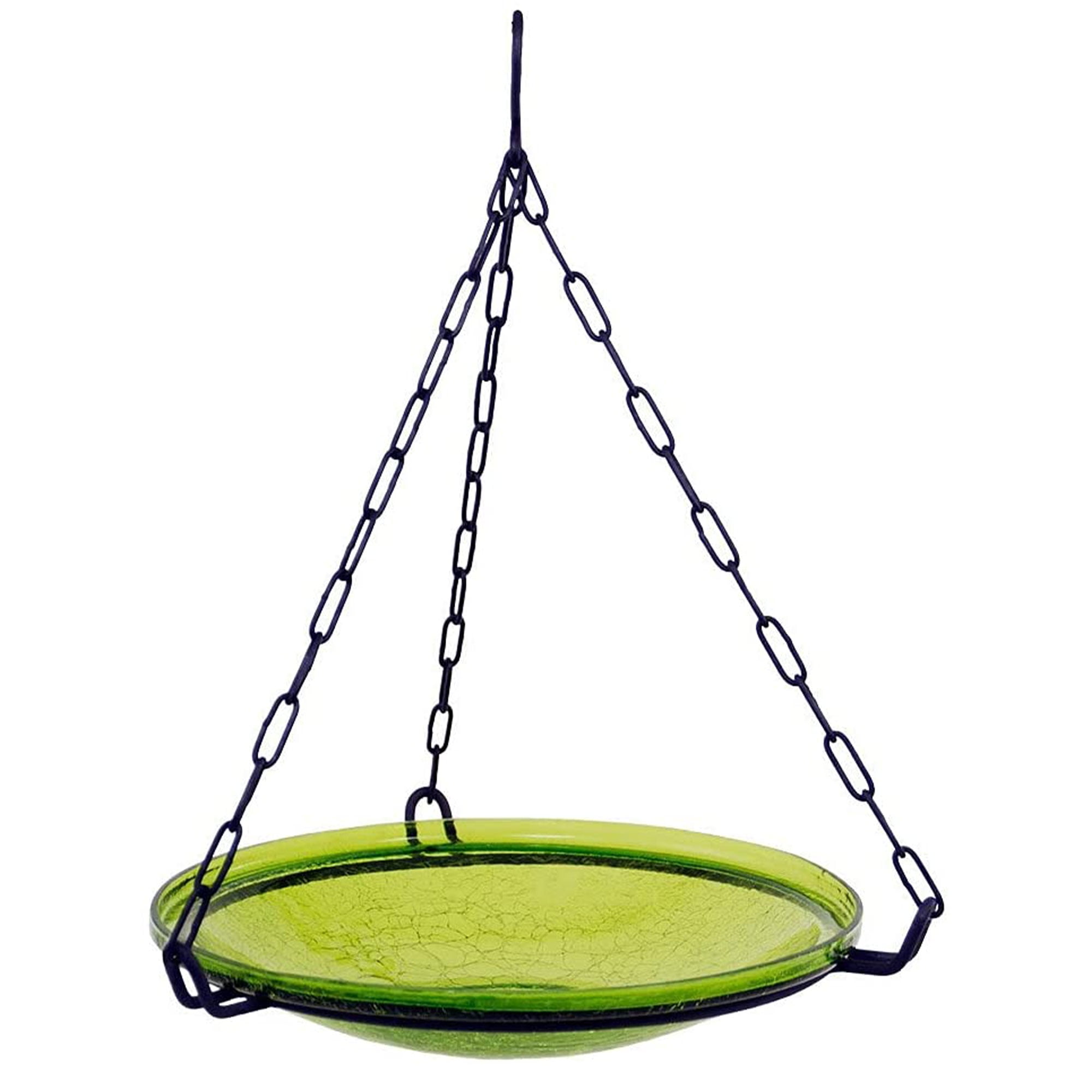 Picture of Achla CGB-14FG-RM 14 in. Crackle Bowl with Rail Mount Bracket&#44; Fern Green