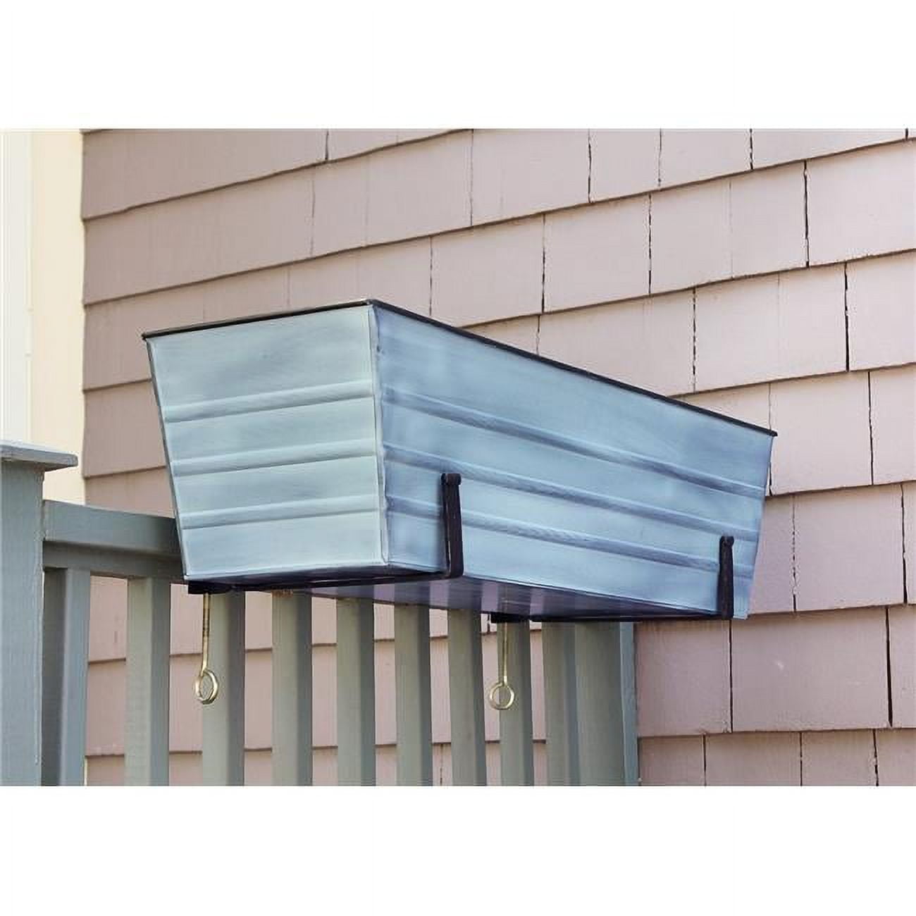 Picture of Achla C-20NB-WM Flower Box with Wall Brackets&#44; Blue - Medium