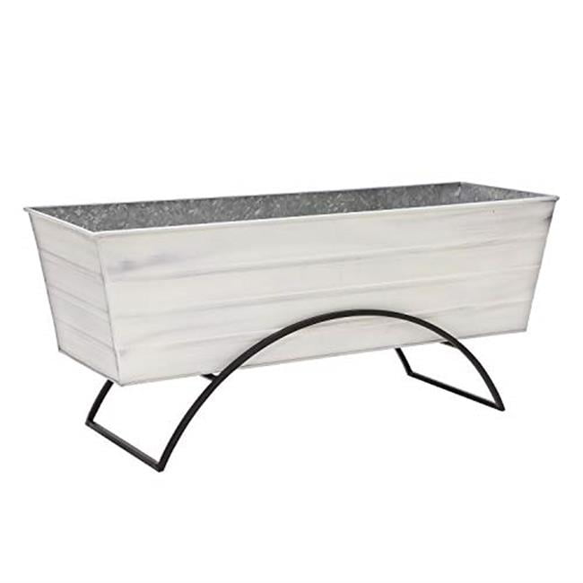 Odette Stand with Flower Box, White - Large