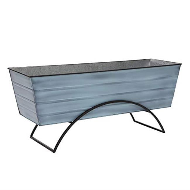 Odette Stand with Flower Box, Blue - Large