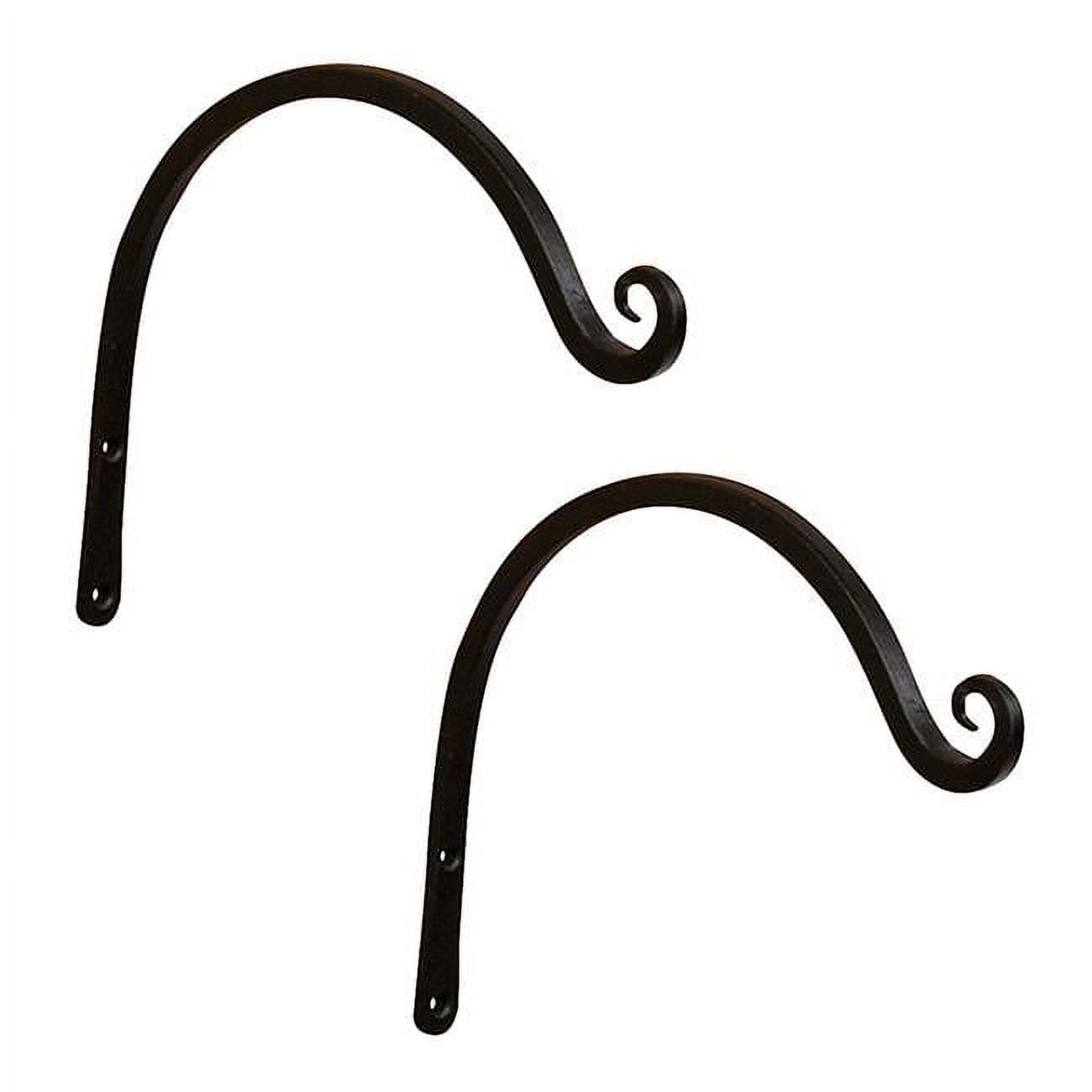 Picture of ACHLA Designs TSH-04-2 8 in. Upcurled Bracket, Black - Pack of 2