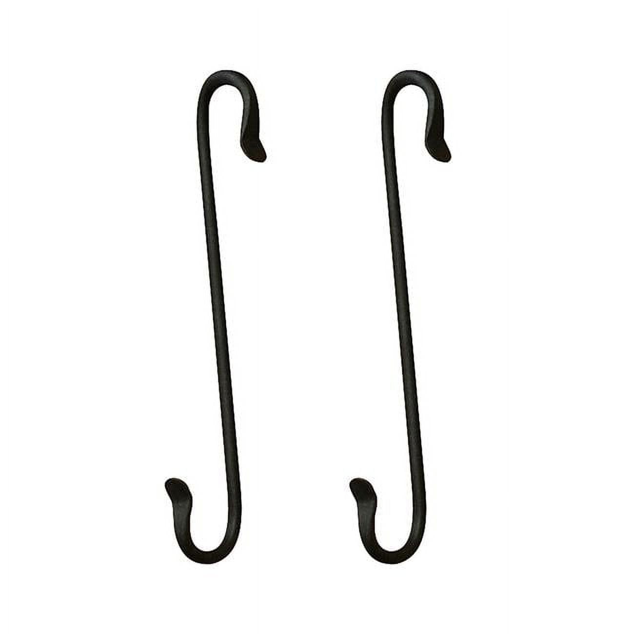 Picture of ACHLA Designs TSH-16-2 8 in. S-Hook, Black - Pack of 2