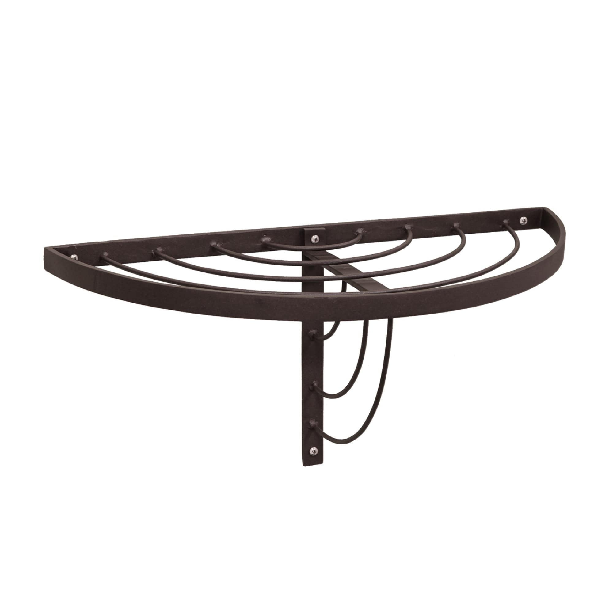 18 in. Vita Half-Round Wall Shelf