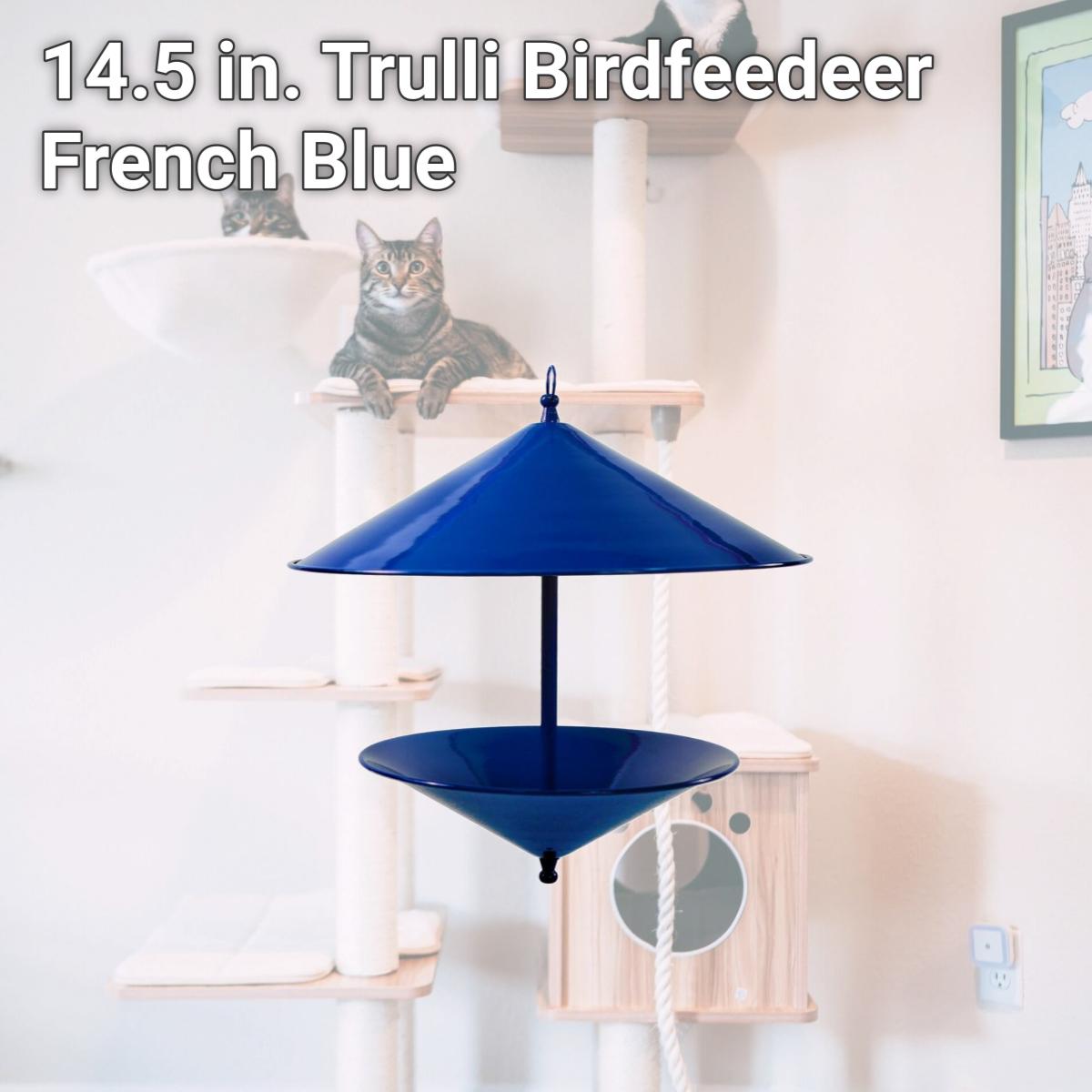 Picture of ACHLA Designs BF-03FB 14.5 in. Trulli Birdfeedeer, French Blue