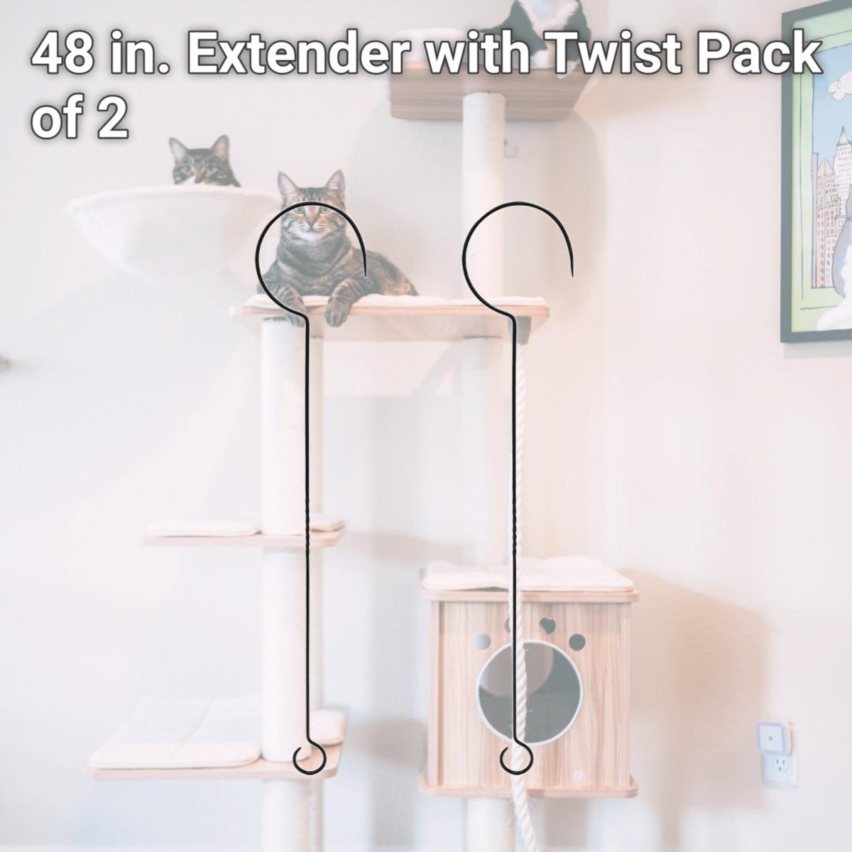 Picture of ACHLA Designs BGE-48-2 48 in. Extender with Twist, Pack of 2