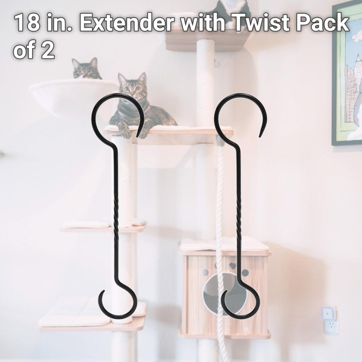 Picture of ACHLA Designs BGE-18-2 18 in. Extender with Twist, Pack of 2