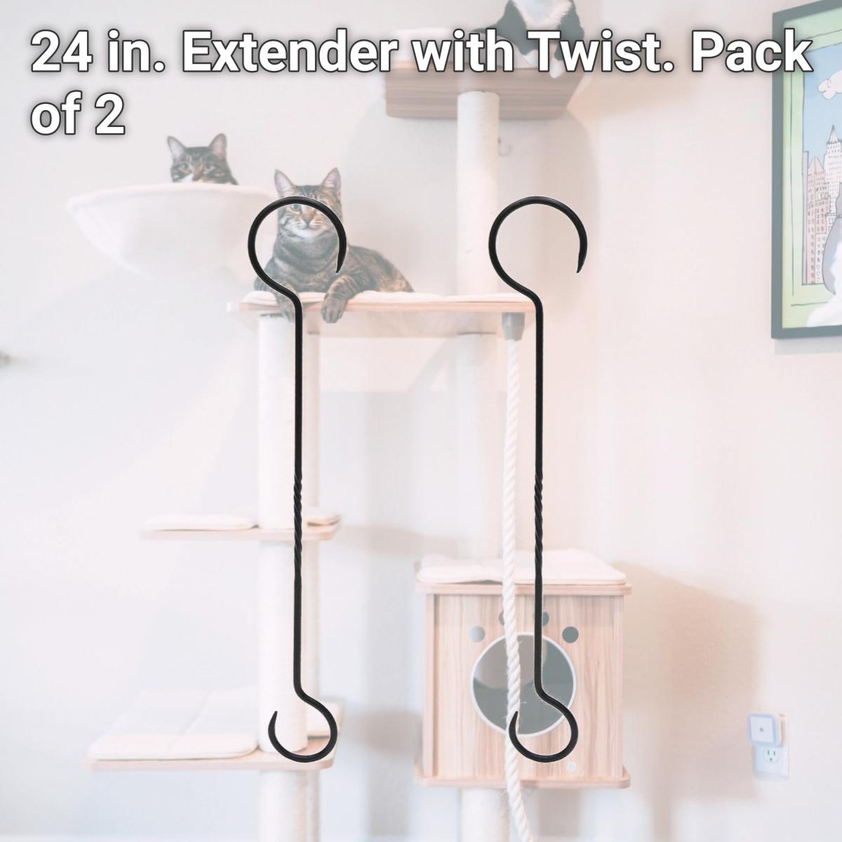 Picture of ACHLA Designs BGE-24-2 24 in. Extender with Twist. Pack of 2