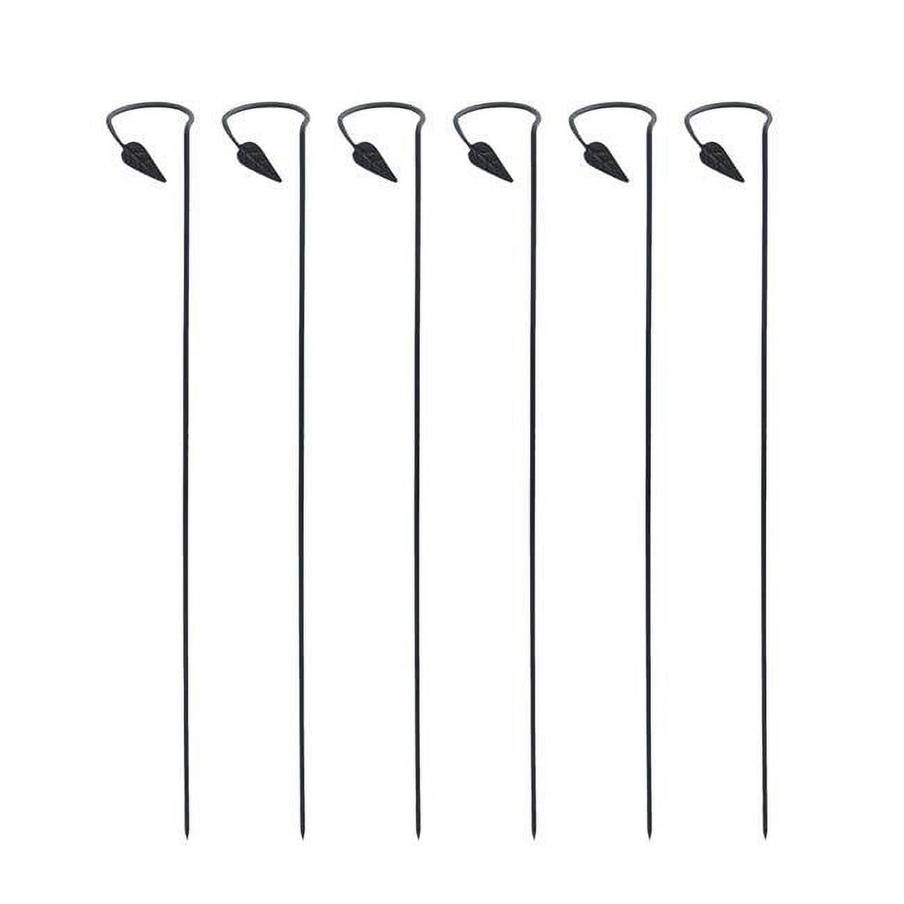 Picture of ACHLA Designs SFT-04-6 40 in. Plant Stake&#44; Black - Pack of 6