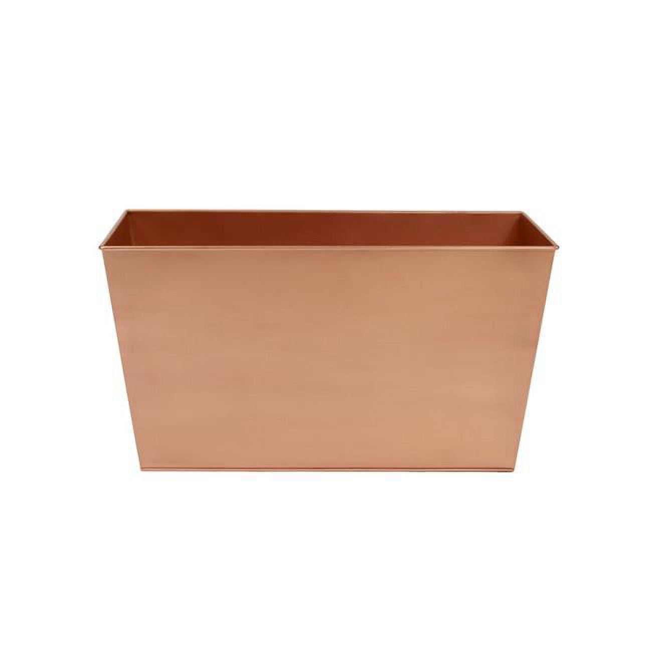 Picture of ACHLA Designs C-10C 22 in. Copper Plated Flower Box