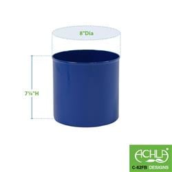 7.25 in. French Blue Pot