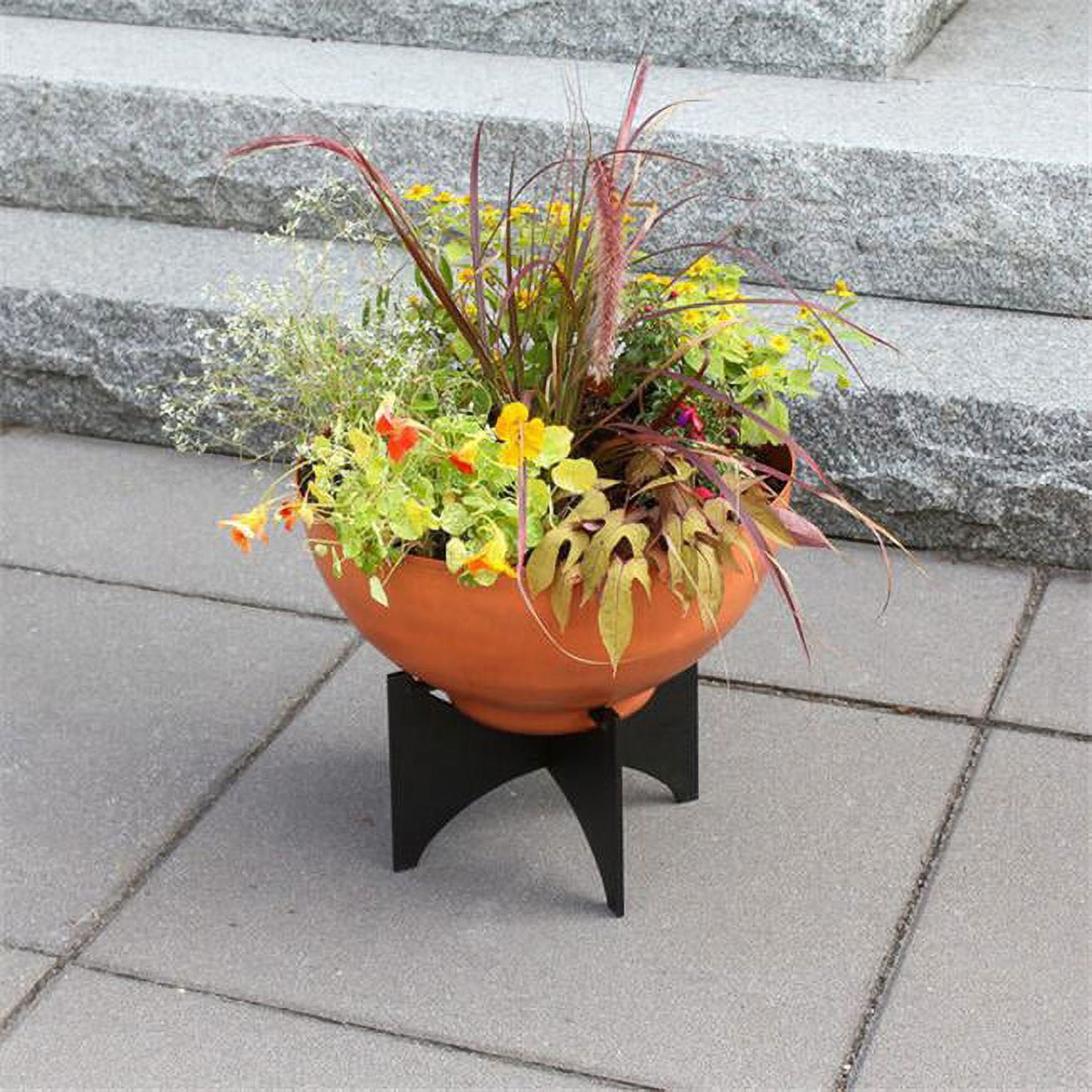 Picture of Achla FBC-56-60BS Norma I Planter with Bowl, Burnt Sienna