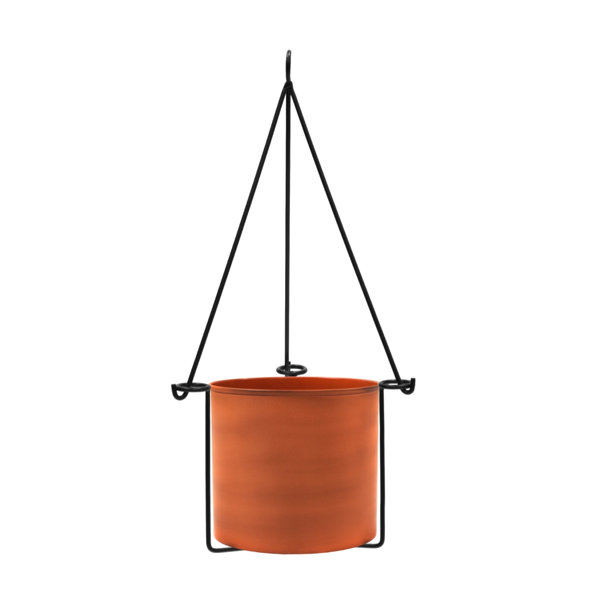 Achla BH-03-62BS Vera Hanging Planter, Burnt Sienna